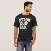 Detroit-Haus-Kopf T-Shirt (Vorne ganz)