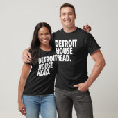 Detroit-Haus-Kopf T-Shirt (Unisex)