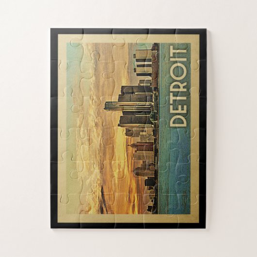 Detroit Jigsaw Puzzle (Vertikal)