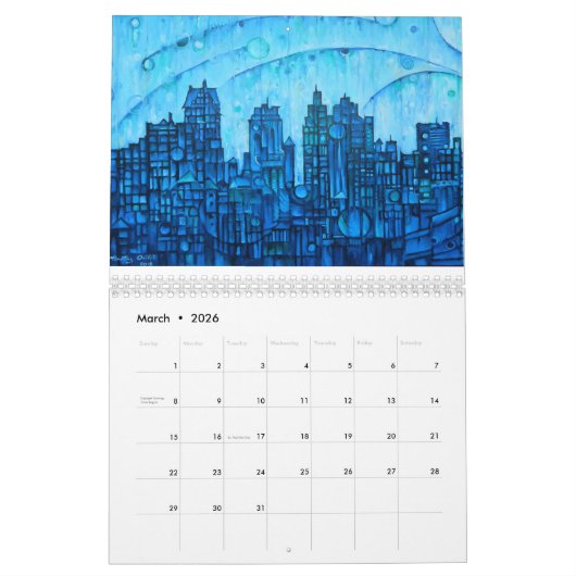 Detroit-Kalender 2019 Kalender (Mär 2026)