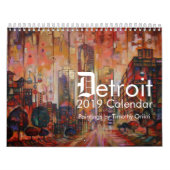 Detroit-Kalender 2019 Kalender (Titelbild)