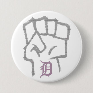 Detroit-Kampf (Knopf) Button