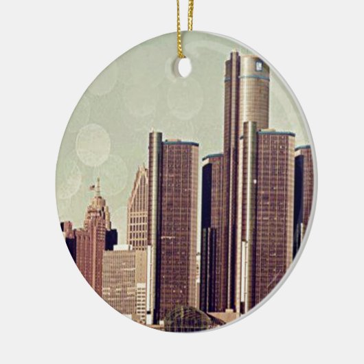 DETROIT KERAMIKORNAMENT (Links)
