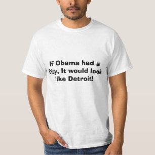 Detroit-Konkurs, Obamas Stadt T-Shirt