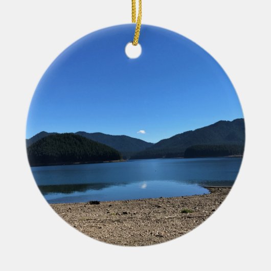 Detroit Lake, Oregon Keramik Ornament (Vorne)