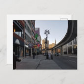 Detroit Leute bewegen Postkarte (Vorne/Hinten)