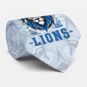 Detroit Lions Fußball Krawatte (Gerollt)