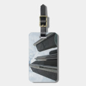 Detroit Luggage tag Gepäckanhänger (Vorderseite vertikal)