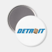 Detroit Magnet (Vorderseite/Rückseite)
