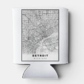 Detroit Map Dosenkühler (Rückseite)