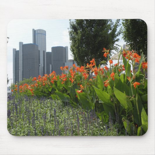 Detroit-Mauspad Mousepad (Vorne)