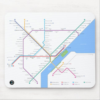 Detroit-Metro Mousepad