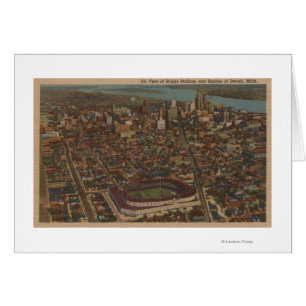 Detroit, MI - Luftbriggs-Baseball-Stadion