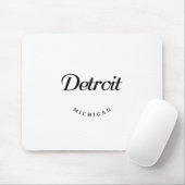 Detroit MI Mousepad (Mit Mouse)