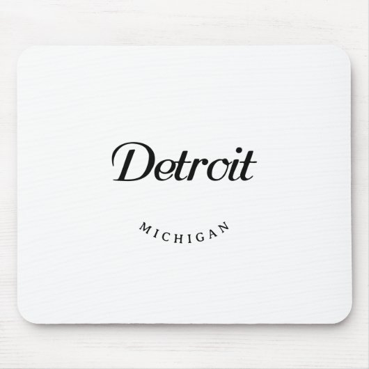Detroit MI Mousepad (Vorne)