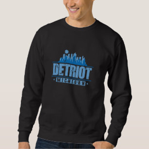 Detroit Michigan City in den USA Sweatshirt