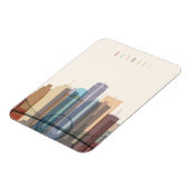 Detroit, Michigan | City Skyline Magnet (Linke Seite)