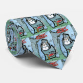 Detroit Michigan Krawatte (Gerollt)