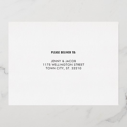 Detroit, Michigan Liebe Locator | UAWG Antwort Folie Einladungspostkarte (Rückseite)