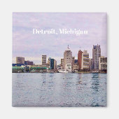 Detroit Michigan Magnet  (Vorne)