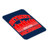 Detroit, Michigan Magnet (Rechte Seite)