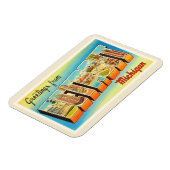 Detroit Michigan MI Old Vintage Travel Souvenir Magnet (Linke Seite)