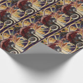 Detroit, Michigan | Motor City Geschenkpapier (Ecke)