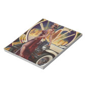 Detroit, Michigan | Motor City Notizblock (Rotiert)