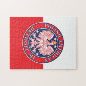 Detroit Michigan Polnischer Adler Puzzle (Horizontal)