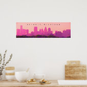 Detroit, Michigan Poster (Küche)