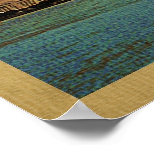 Detroit Michigan Poster (Ecke)