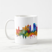 Detroit Michigan Skyline Kaffeetasse (Links)