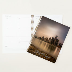 Detroit Michigan Skyline Kalenderplaner Planer