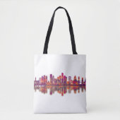 Detroit Michigan Skyline Tasche (Vorderseite)