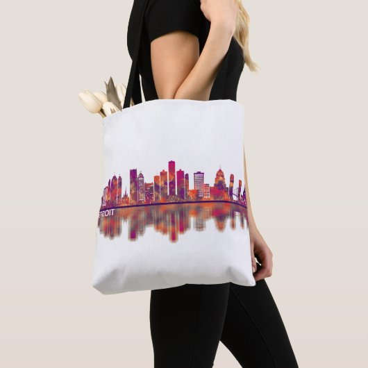 Detroit Michigan Skyline Tasche (Von Nahem)