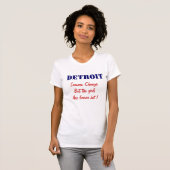 Detroit Michigan T-Shirt (Vorne ganz)