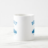Detroit Michigan U.S.A. Skyline City Kaffeetasse (Mittel)