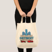 Detroit Michigan United Staaten Tragetasche (Vorderseite (Produkt))
