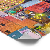 Detroit, Michigan, USA Poster (Ecke)