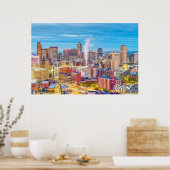 Detroit, Michigan, USA Poster (Küche)