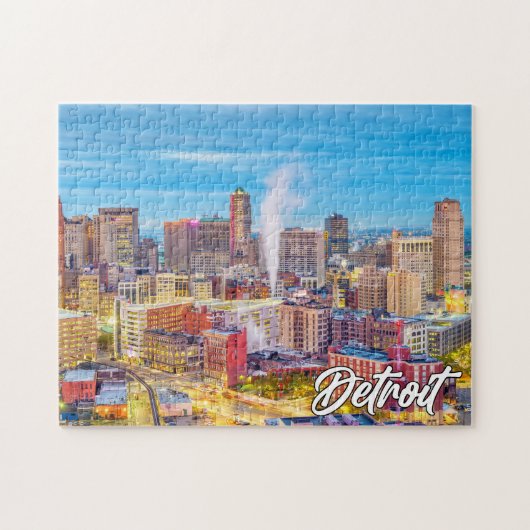 Detroit, Michigan, USA Puzzle (Horizontal)