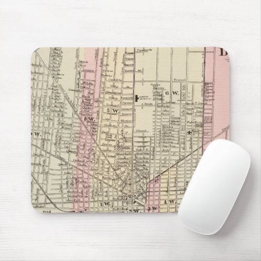 Detroit Mousepad (Mit Mouse)