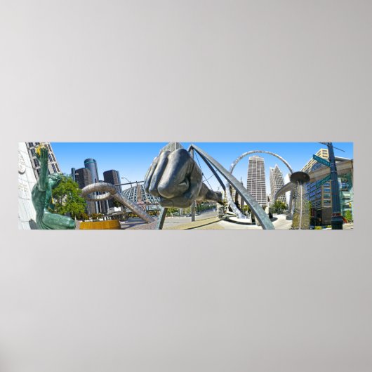 Detroit Mural Poster (Vorne)