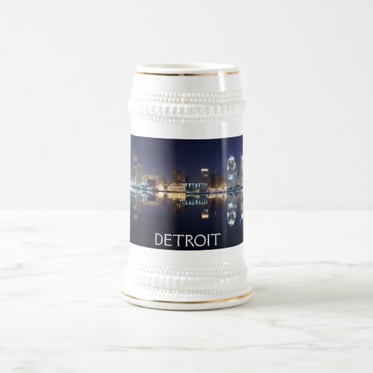 DETROIT NACHTS BIERGLAS (Mittel)