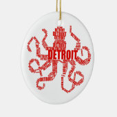 Detroit Octopus Keramikornament (Rechts)