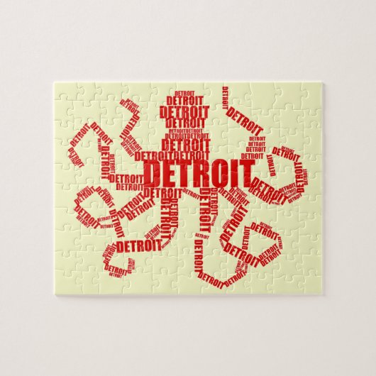 Detroit Octopus Puzzle (Horizontal)