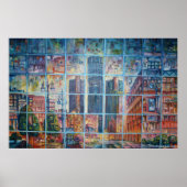 Detroit on My Mining I - Canvas Print Poster (Vorne)