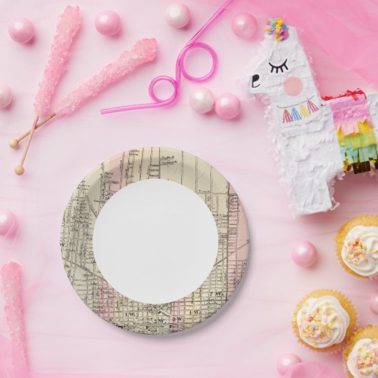 Detroit Pappteller (Party)