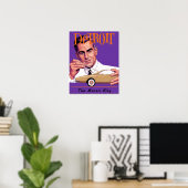Detroit-Plakat Poster (Heimbüro)