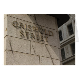 Detroit Postcard - Griswold St
